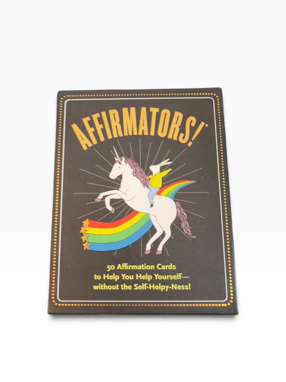 Knock Knock Affirmators! Affirmation Cards - happy, self-help, great gif